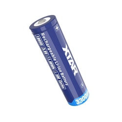 18650 batteri Xtar 3,6V Li-ion 3300mAh, uppladdningsbart med skydd