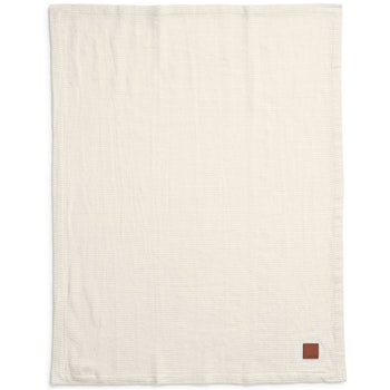 Babyfilt Cellular Blanket - Vanilla white