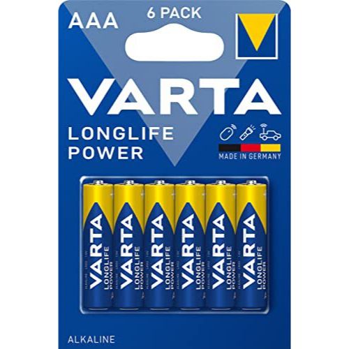 AAA / LR03  batterier Varta  Longlife Power, 6 st