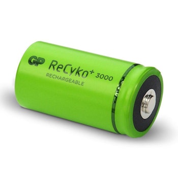 GP ReCyko+ C / R14 Ni-MH 3000 Series Uppladdningsbart batteri
