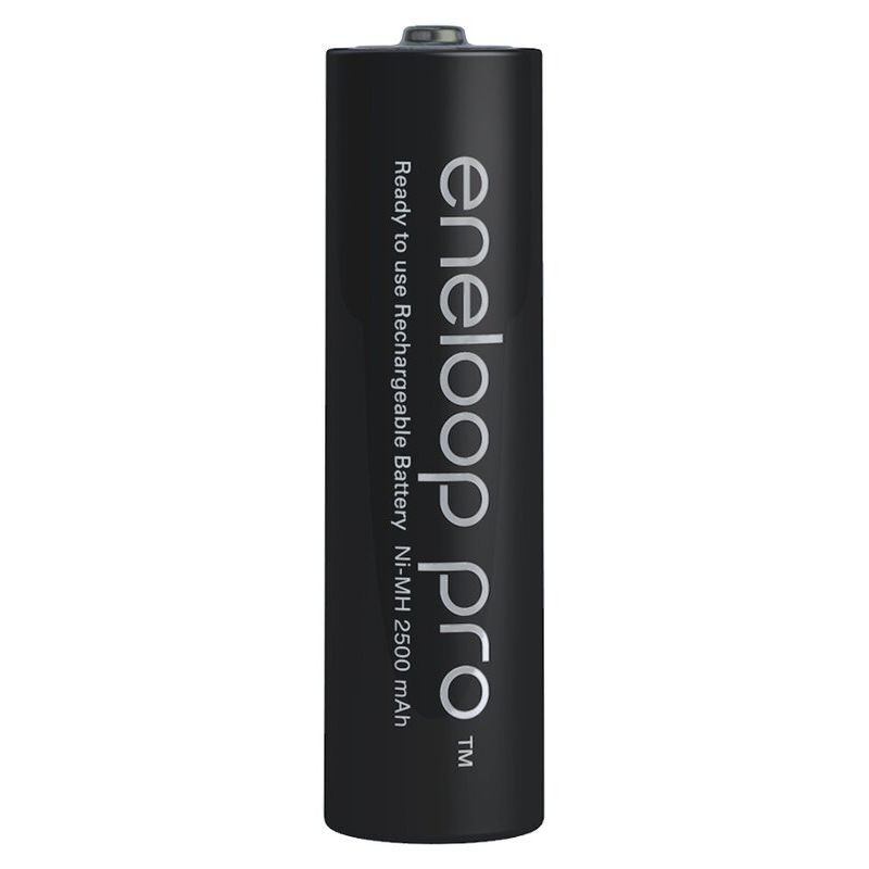 Uppladdningsbara batterier AA / R6, 4 x Panasonic Eneloop PRO NEW 2500mAh