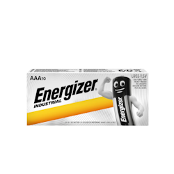 AAA / LR03 batterier Energizer Industrial, 10 st