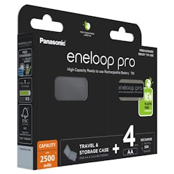 Panasonic Eneloop PRO NEW R6 AA 2500mAh batterier