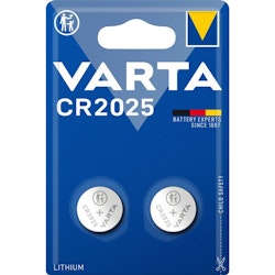 Varta CR2025, 2-pack
