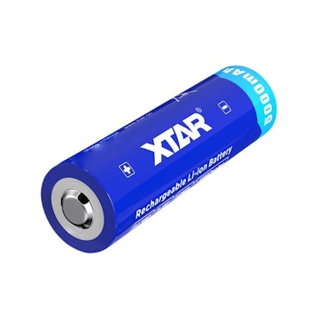 21700 batteri Xtar 3,7V Li-ion 5000mAh uppladdnindsbart med skydd