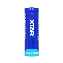 21700 batteri Xtar 3,7V Li-ion 5000mAh uppladdnindsbart med skydd