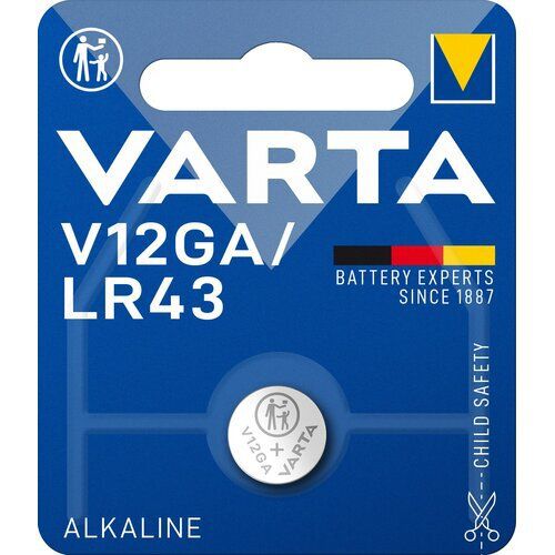 LR43 batteri Varta AG12 /L1142 /V12GA