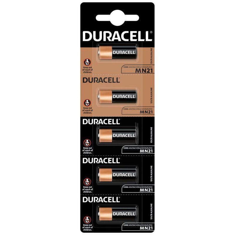 A23 HSDC Duracell, 5-pack