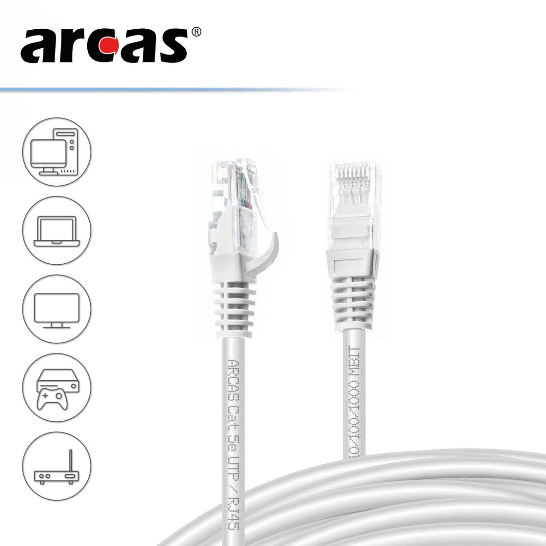 ARCAS Nätverkskabel 50 meter