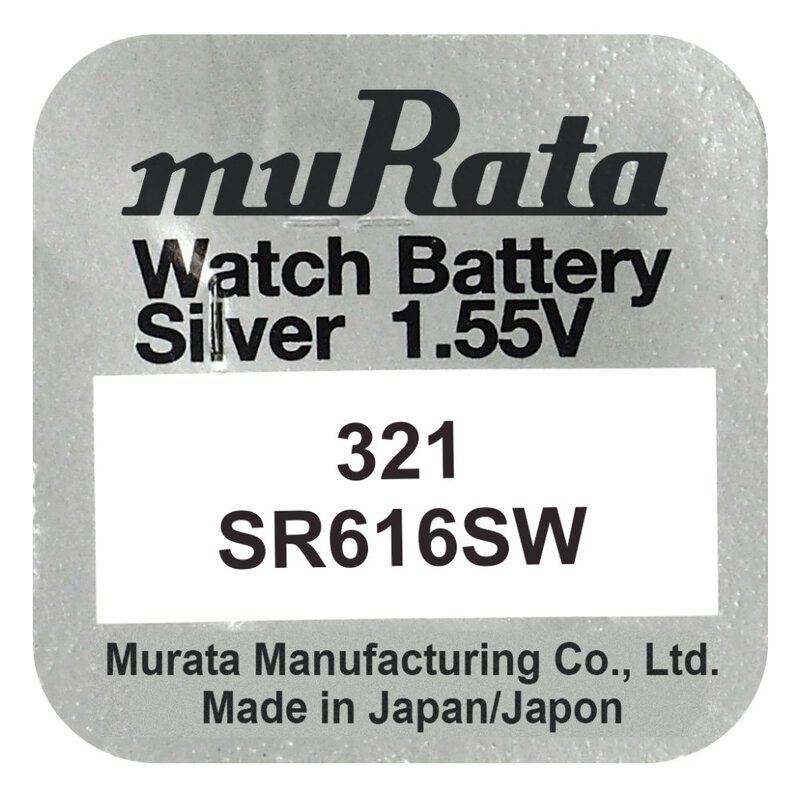 Klockbatteri Murata 321 / SR616SW / SR65