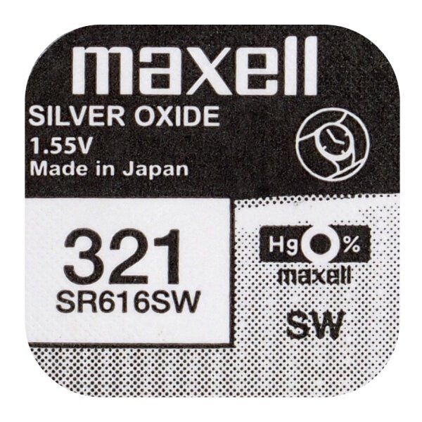 Klockbatteri Maxell 321 / SR 616 SW