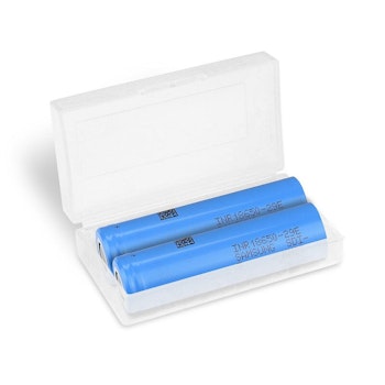 Uppladdningsbara batterier 18650 Li-ion Samsung INR18650-29E 2850mAh, 2-pack med box