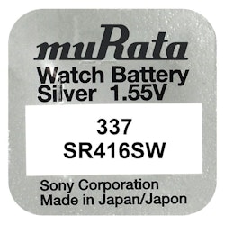 Klockbatteri Murata 337 / SR416SW