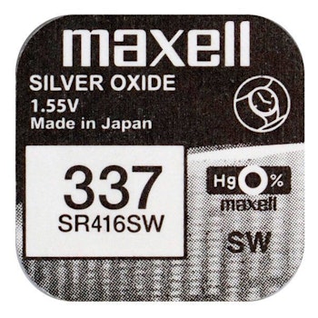 Klockbatteri Maxell 337 / SR 416 SW