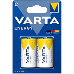C-batterier (LR14) Varta ENERGY Value Pack, 2 st