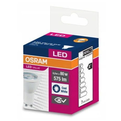 LED-lampa OSRAM GU10 6,9W LED 4000k