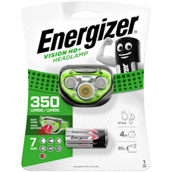 Energizer Vision Headlight HD+ 350 lumen