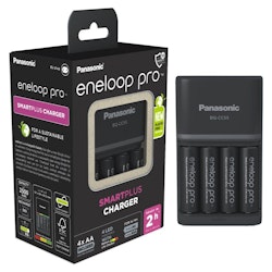 Eneloop Pro SMARTPLUS Laddare, AA/AAA, BQ-CC55 ink batterier