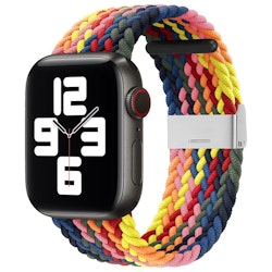 Apple Watch (42/44/SE/45/49mm) Hurtel Flätad Tygrem i flera färger