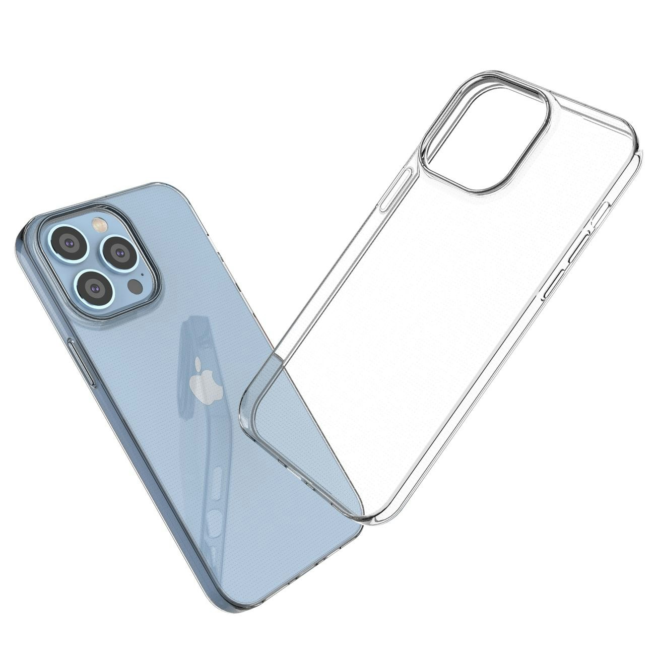 lätt Ultra Clear 0,5 mm iPhone 14 Pro Max skal genomskinlig gel