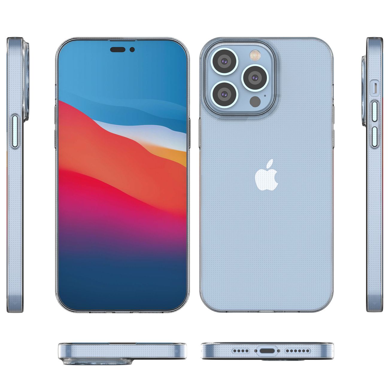 Hurtel Ultra Clear 0,5 mm iPhone 14 Pro Max skal genomskinlig gel