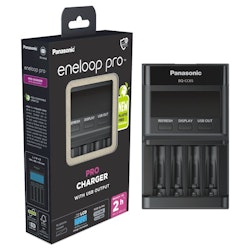 Batteriladdare Panasonic Eneloop BQ-CC65 EKO