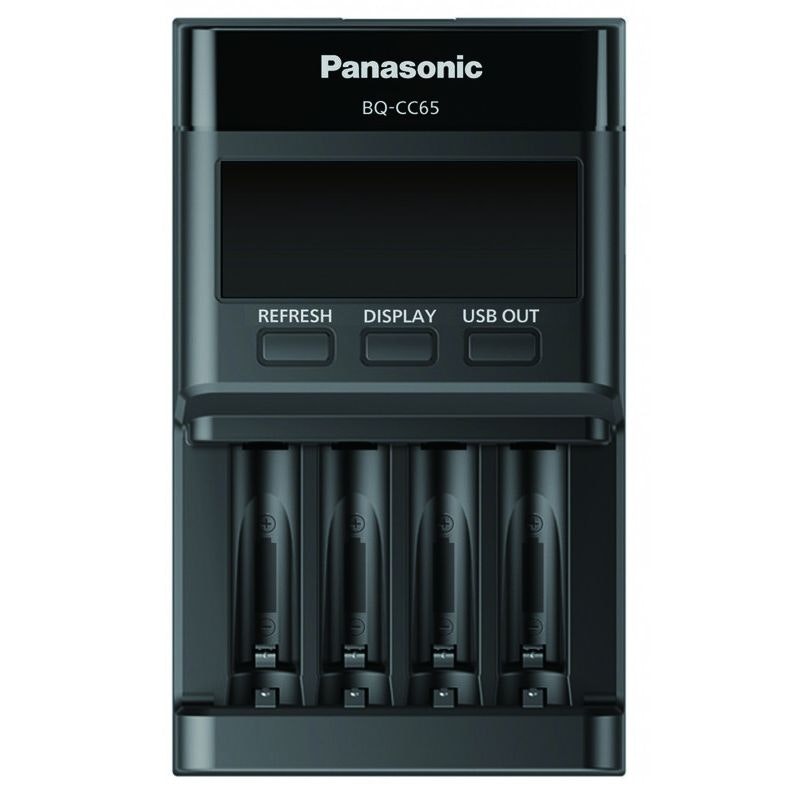 BQ-CC65 EKO Batteriladdare Panasonic Eneloop