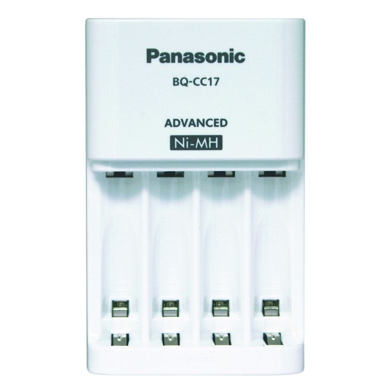 Panasonic Eneloop BQ-CC17 + 4 x R6/AA Eneloop 2000mAh BK-3MCDE