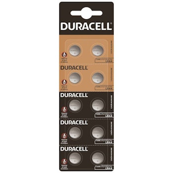 Duracell HSDC G13 / LR44 / A76 / L1154 / 157, 10-pack