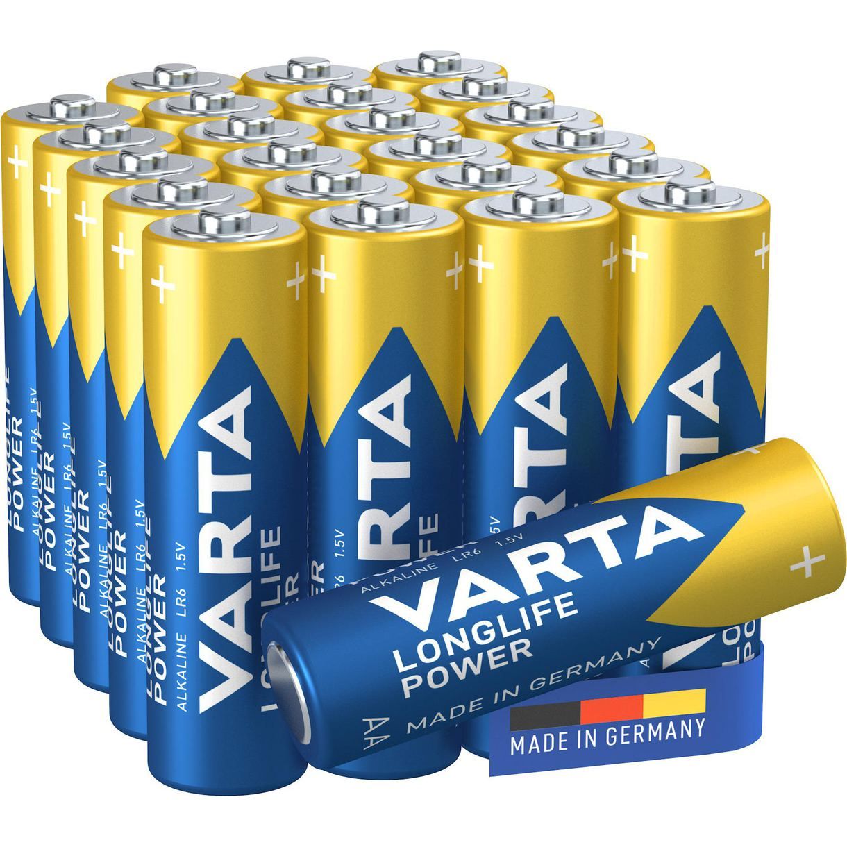 AA / LR6 batterier, Varta Longlife Power, 24 st