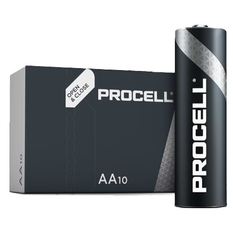 AA / LR6 batterier, 10 x Duracell Procell