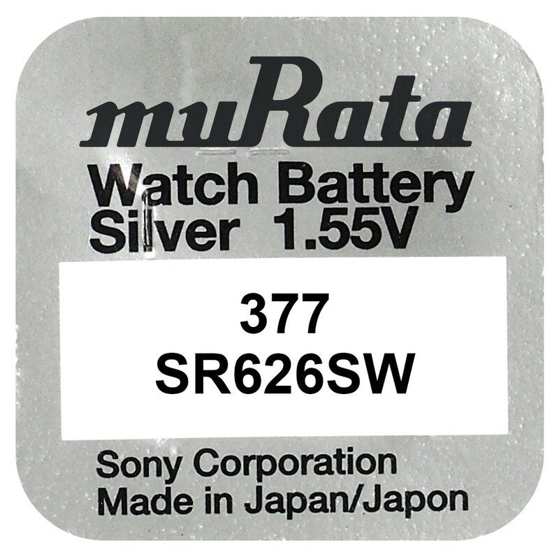Klockbatteri Murata 377 SR626SW
