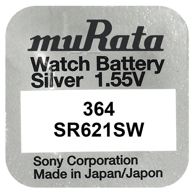 Klockbatteri Murata 364 /SR621SW