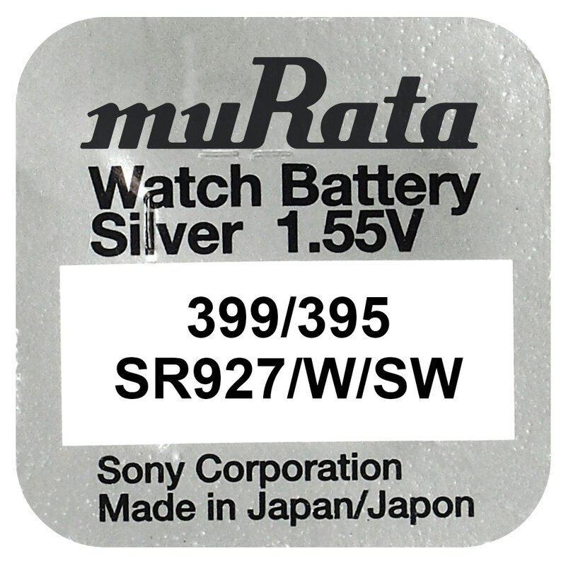 Klockbatteri Murata 399/395 / SR 927 SW / SR 927 W