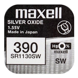 Klockbatteri Maxell 390/389/SR 1130 SW/G10