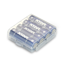 4-pack Xtar R6 / AA 1,5V 2500mAh Uppladdningsbara Li-ion Batterier med Skydd