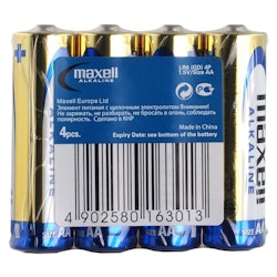 AA /LR6 batterier Maxell, 4-pack