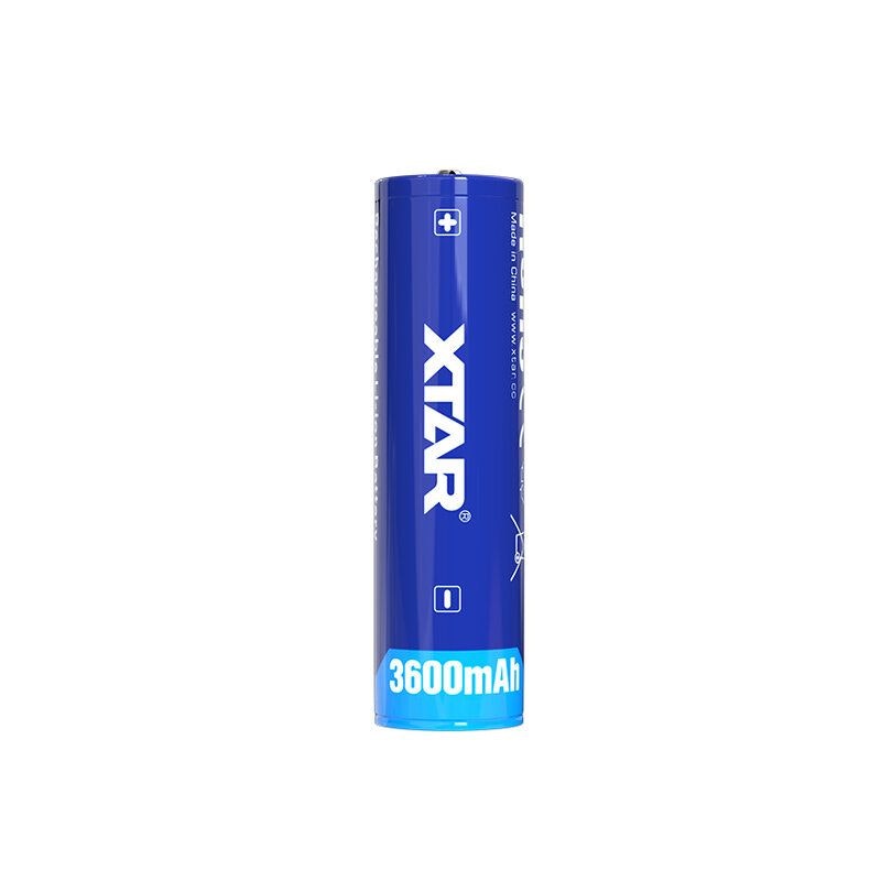 Xtar 18650 3,6V Li-ion 3600mAh batteri med skydd