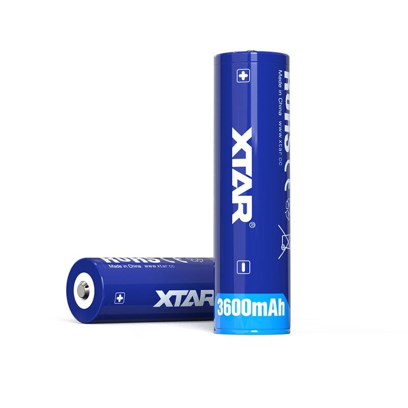 Xtar 18650 3,6V Li-ion 3600mAh batteri med skydd