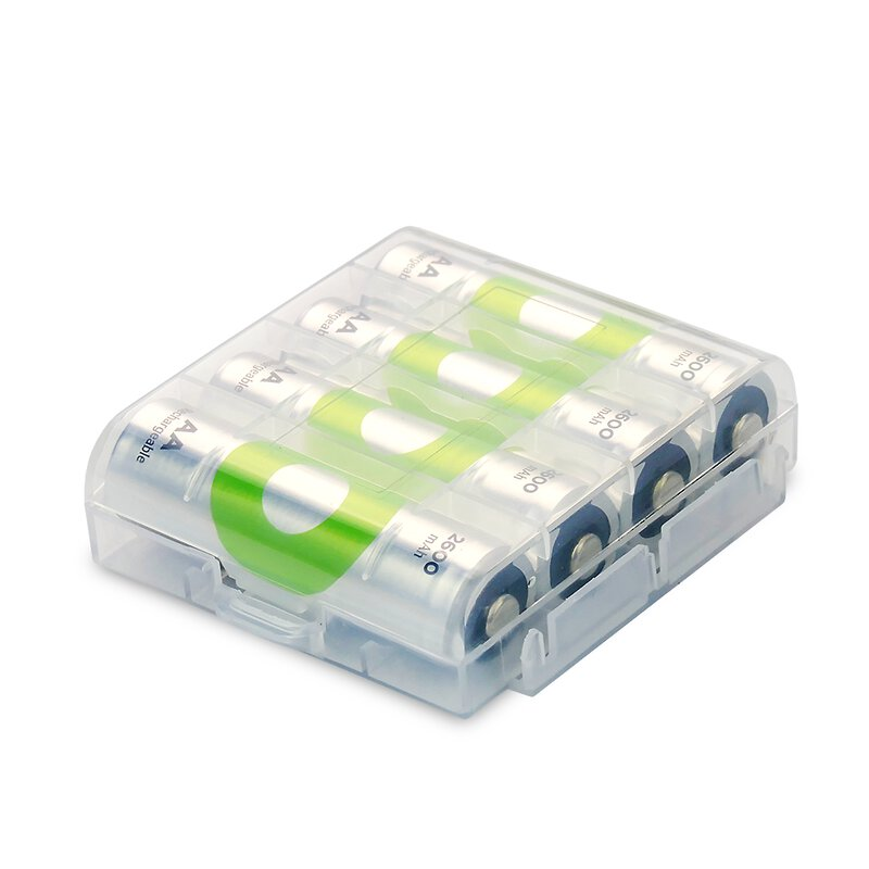 4 x Laddningsbara AA/R6 Ni-MH Batterier GP ReCyko 2600mAh med box
