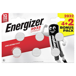 CR2032 Energizer, 6 st