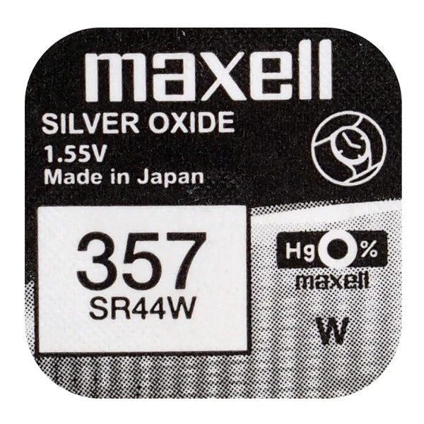 Klockbatteri Maxell 357 / 303/SR 44 W/G13