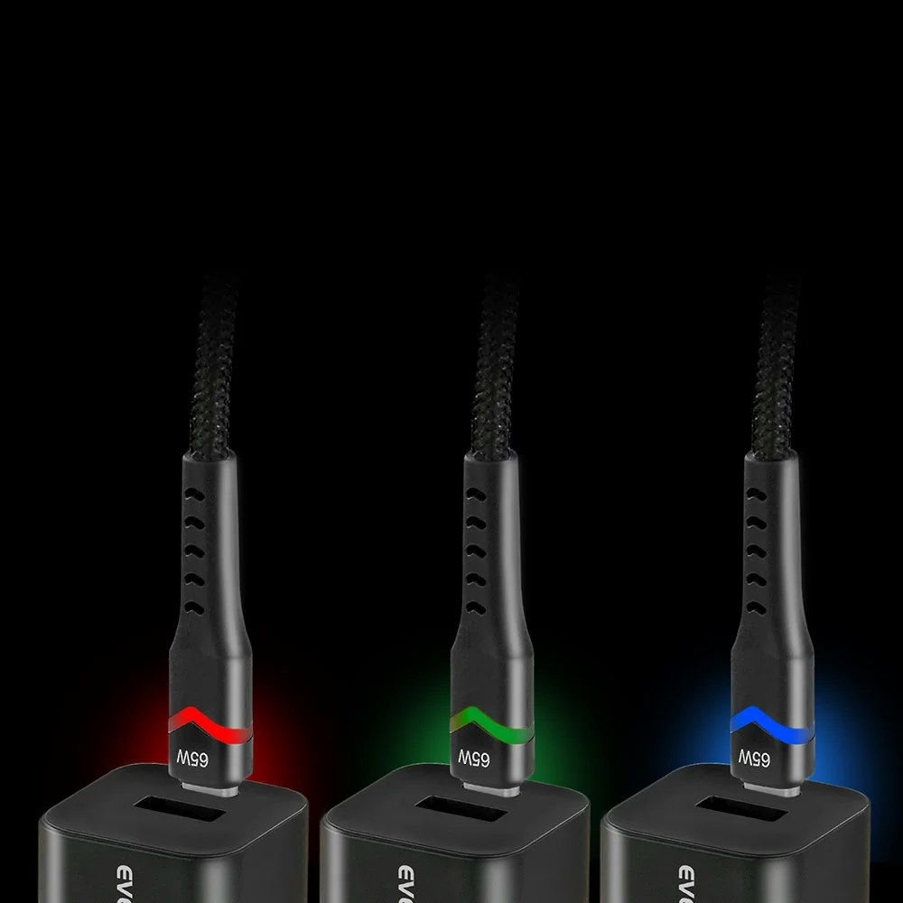 USB-C Kabel med Snabbladdning (60W)