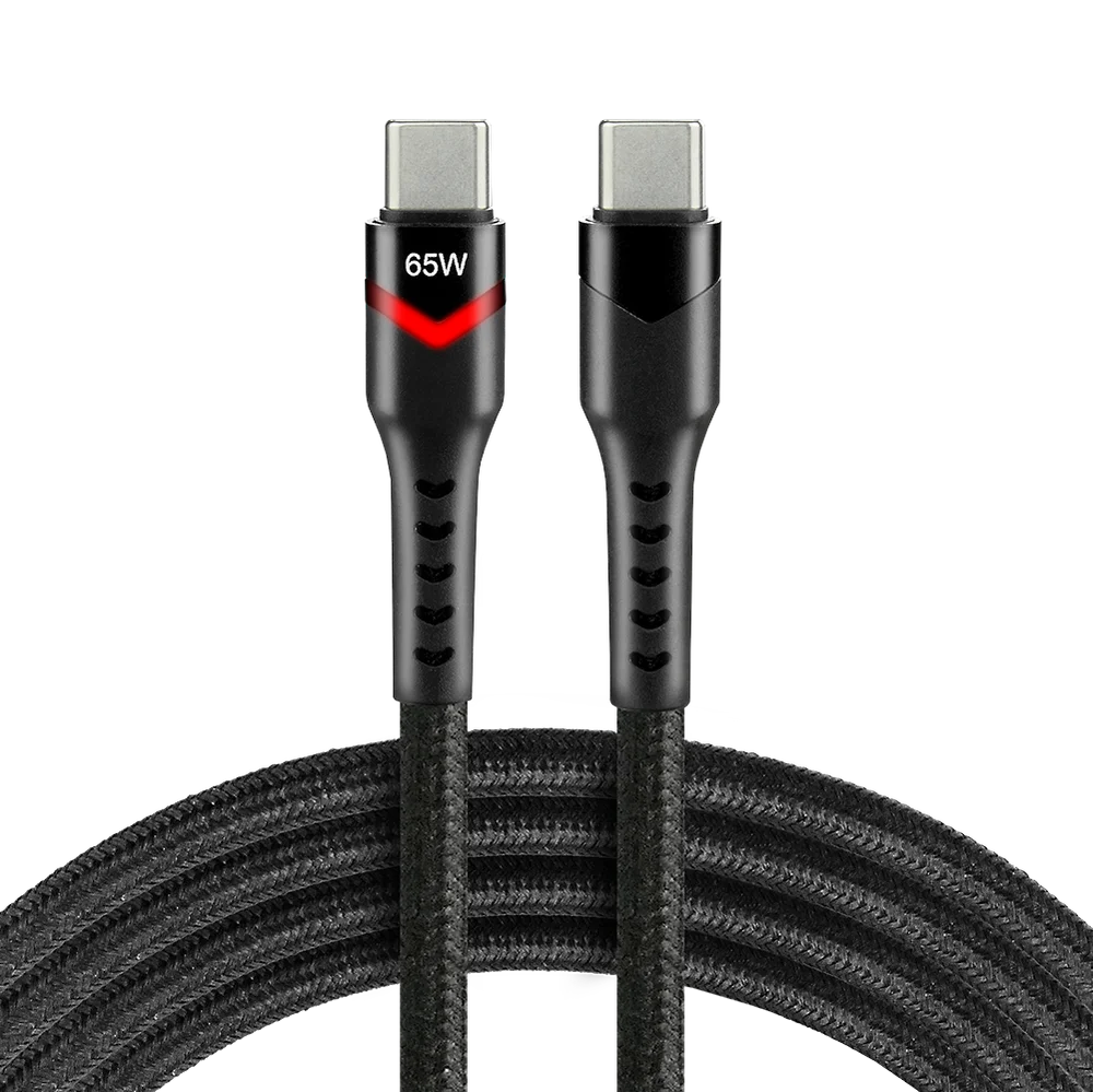 USB-C Kabel med Snabbladdning (60W)