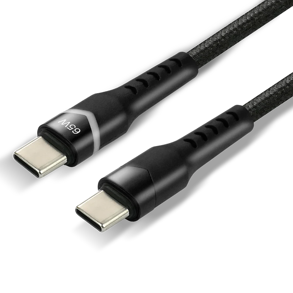 USB-C Kabel med Snabbladdning (60W)
