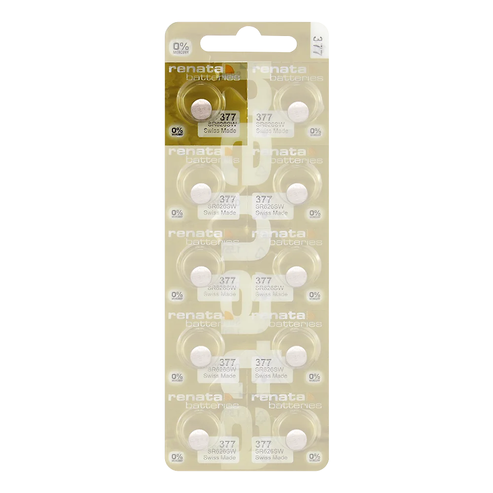 Klockbatteri Renata Premium 377/ SR626SW / SR66