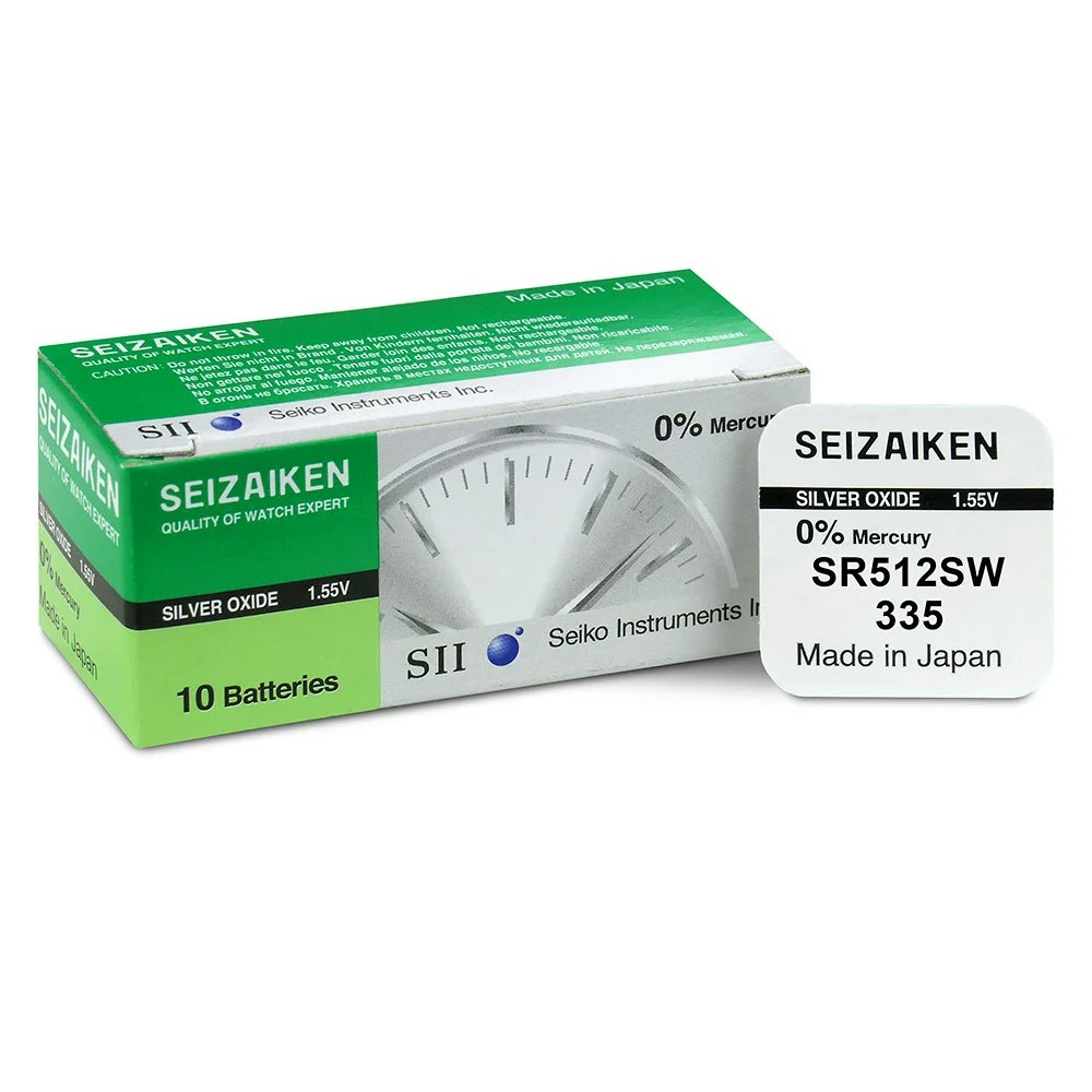 Klockbatteri Seizaiken SEIKO 335 / SR512SW
