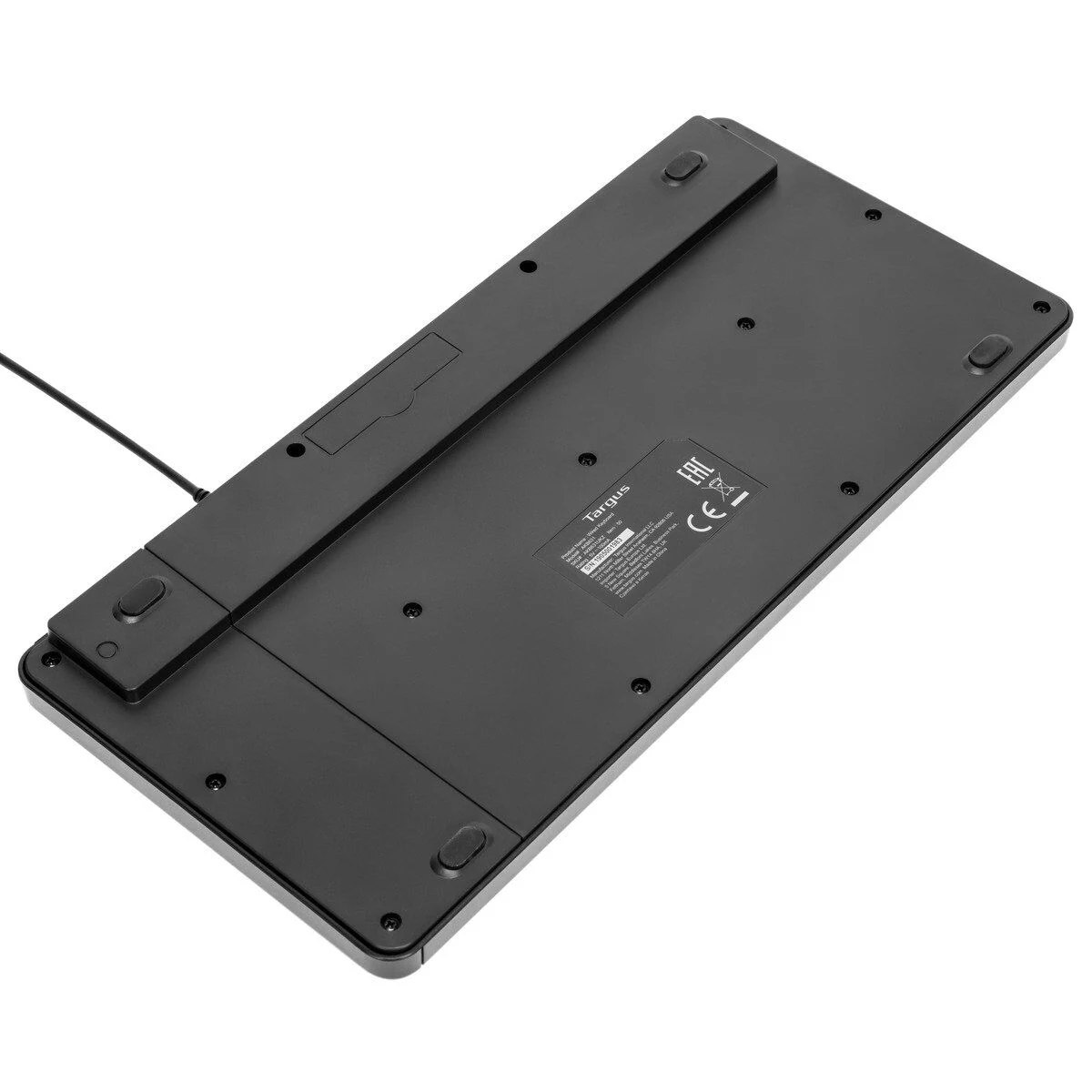 Targus Compact Multimedia Tangentbord – Nordisk layout, USB, svart