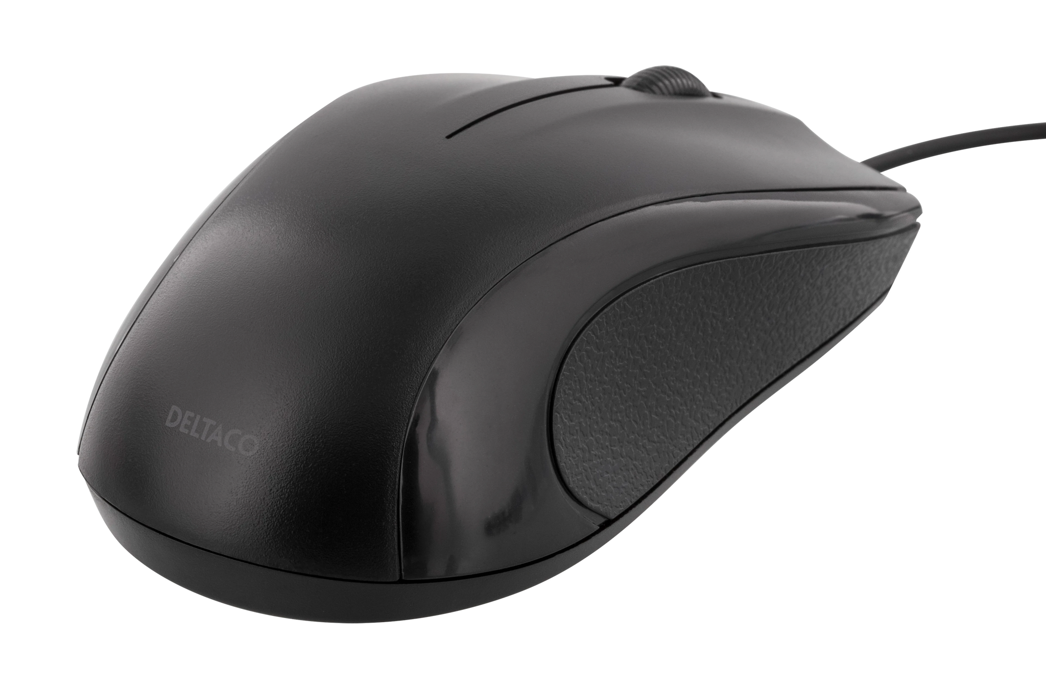 DELTACO MS-711 Trådad Optisk Mus – 1200 DPI, 3 knappar, USB