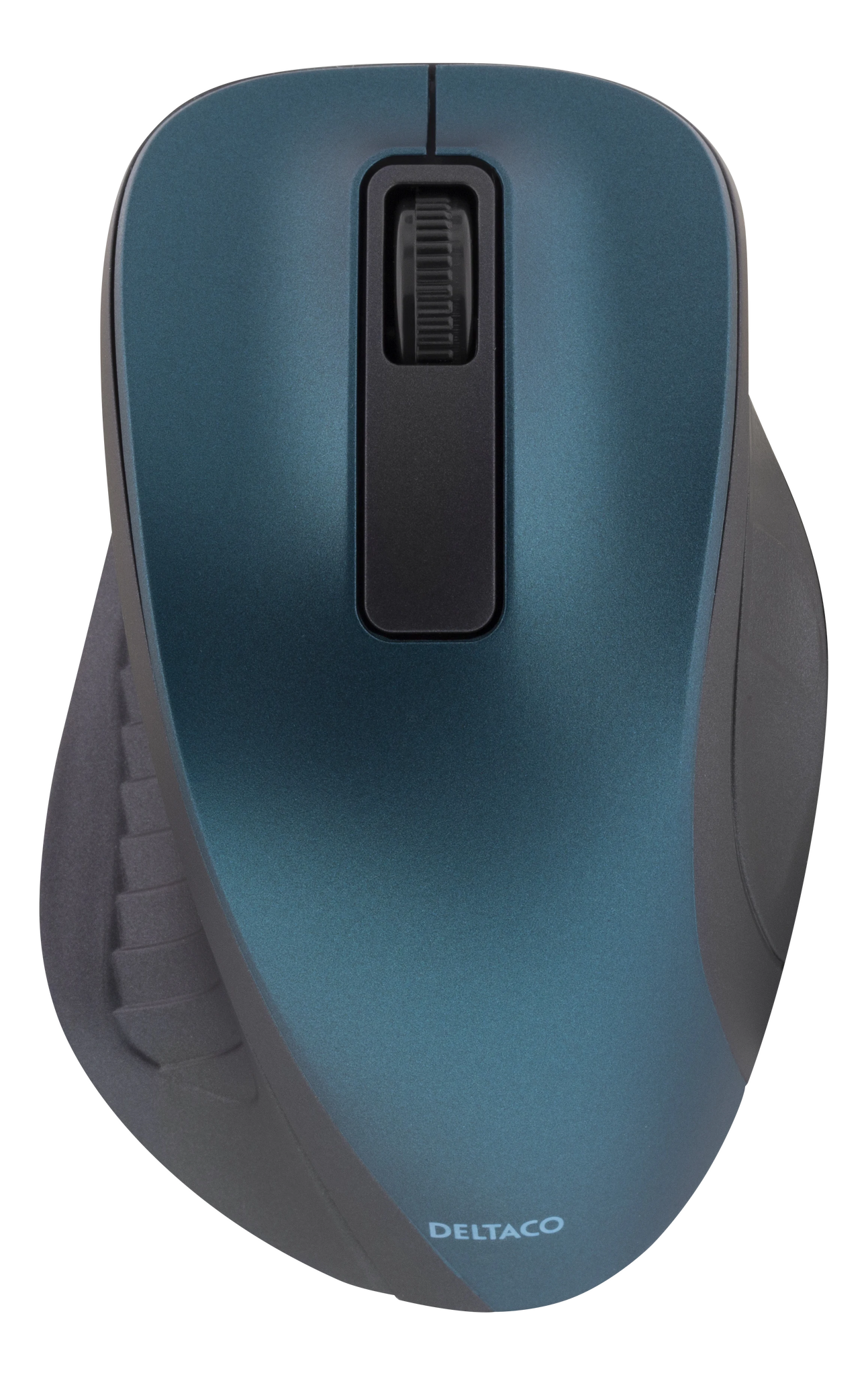 DELTACO Wireless optical mouse, 1200 DPI, blue